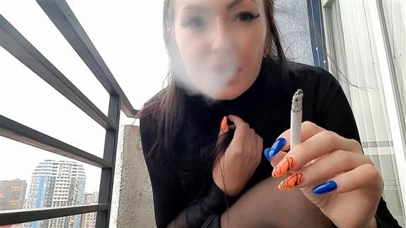 Dominatrix Nika - Cigarette Smoking Fetish