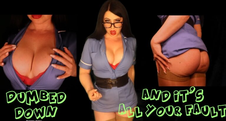Jasmine Domina - Unethical Mind Games! Dumbed down and it's all your fault!